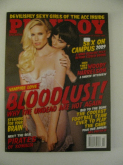 October 2009 Playboy Magazine