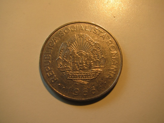 Foreign Coins:1966 Romania 3 Lei