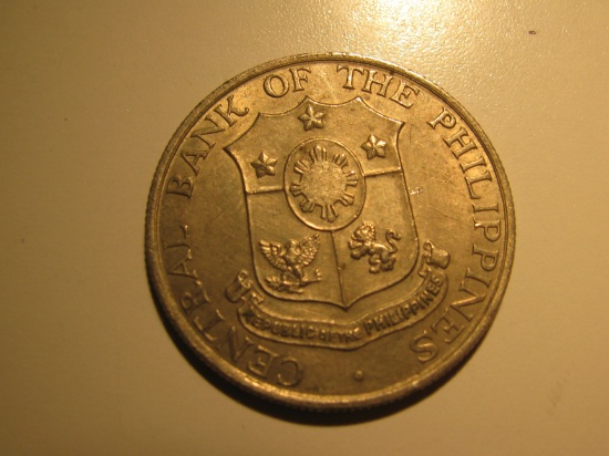 Foreign Coins: 1964 Philipines 50 Centavos (big coin)