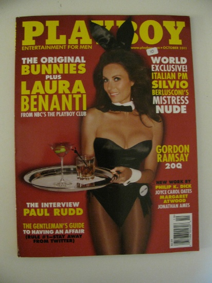 October 2011 Playboy Magazine