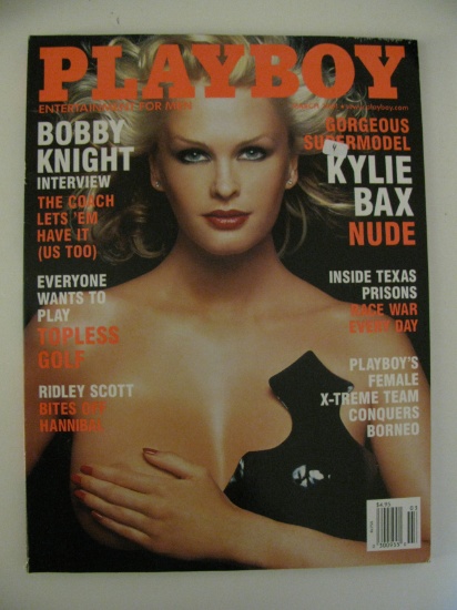 March 2001 Playboy Magazine