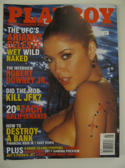 November 2010 Playboy Magazine