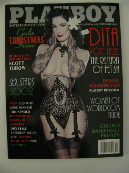 December 2002 Playboy Magazine