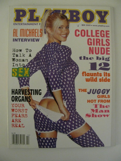 October 2002 Playboy Magazine