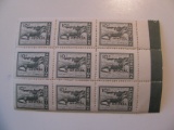Nine Vintage Unused Mint Argentina Stamps