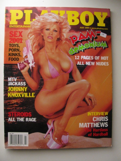 July 2001 Playboy Magazine