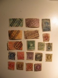 Vintage stamp set: Belgium