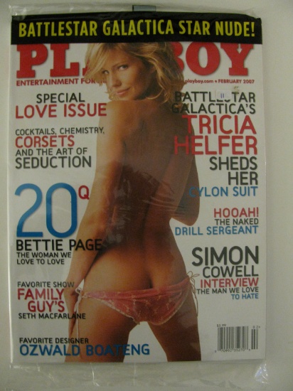 February 2007 Playboy Magazine