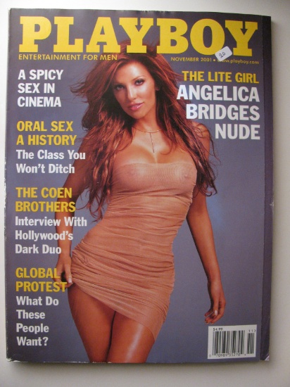 November 2001 Playboy Magazine