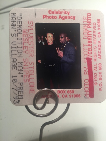 Sylvester Stallone, Wesley Snipes at "Demolition Man" Premiere