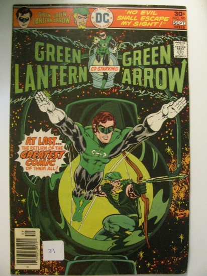 Green Lantern co-starring Green Arrow: September 1976