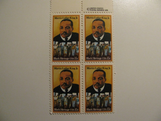 4 Vintage Unused Mint U.S. Stamps