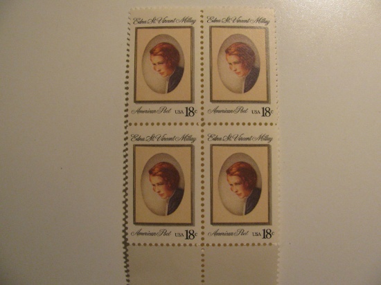 4 Vintage Unused Mint U.S. Stamps