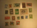 Vintage stamp set: Nicaragua, Panama & Uruguay