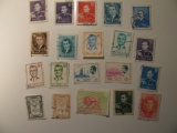 Vintage stamp set: Iran