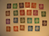 Vintage stamp set: East Germany