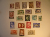 Vintage stamp set: Greece
