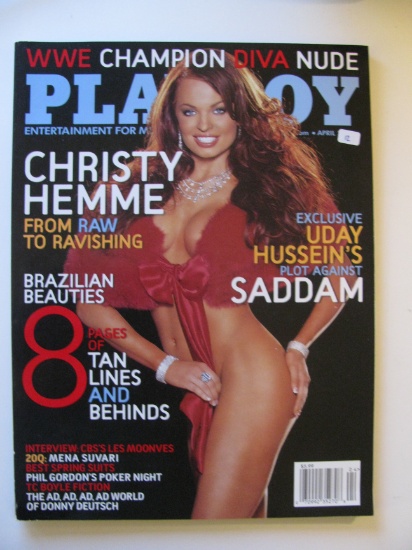 April 2005 Playboy Magazine