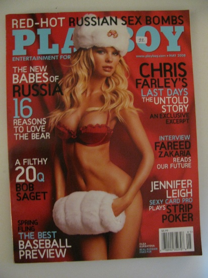 May 2008 Playboy Magazine