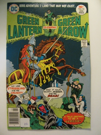 Green Lantern co-starring Green Arrow: January No. 92