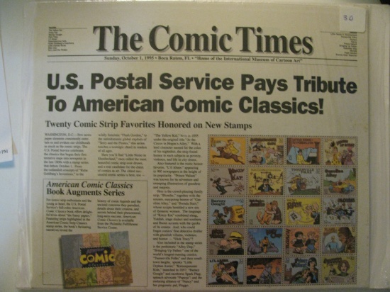 The Comic Times: October 1, 1995