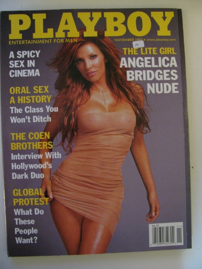 November 2001 Playboy Magazine