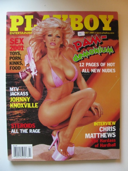 July 2001 Playboy Magazine