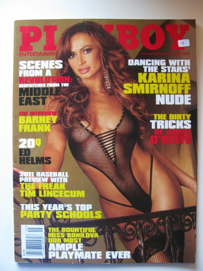 May 2011 Playboy Magazine