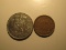 Foreign Coins: 1977 Netherlands 1 Gulden & 1948 Mexico 1 cent