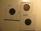 US Coins:  1919, 1936 & 1941 pennies