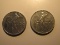 Foreign Coins: 1972 & 1975 Italy 50 Liras