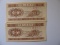 Foreign Currency: 2x1953 China small notes