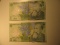 Foreign Currency: 2x Romania 1 Leus