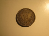 Foreign Coins: 1936 Mexico 10 Centavos