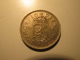 Foreign Coins:1954 Great Britain1 Shilling