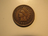 US Coins: 1901 Indian Head