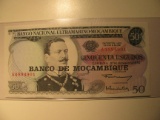 Foreign Currency: 1970 Mozambique 50 Escudos