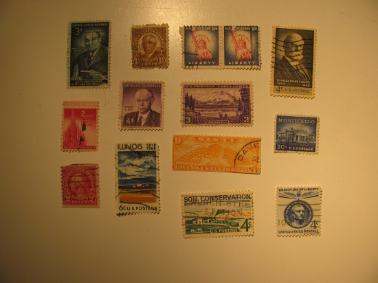 Vintage stamp set of: USA