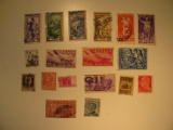 Vintage stamp set of: Italy