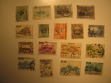 Vintage stamp set of: Peru