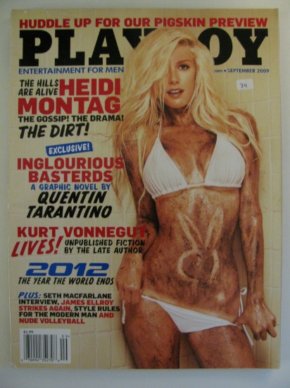 September 2009 Playboy Magazine