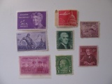 8 Vintage Unused Mint U.S. Stamp