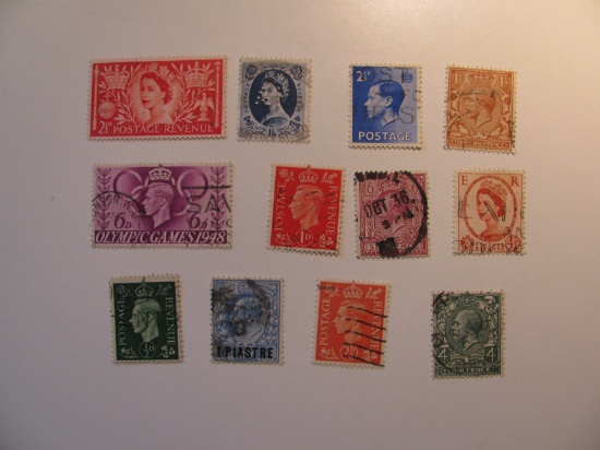 Vintage stamps set of:  Great Britain