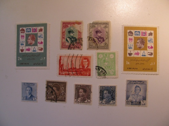 Vintage stamps set of:  Iran & Iraq