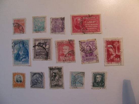 Vintage stamps set of:  Brazil