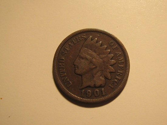 US Coins: 1901 Indian Head