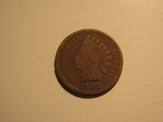 US Coins: 1902 Indian Head