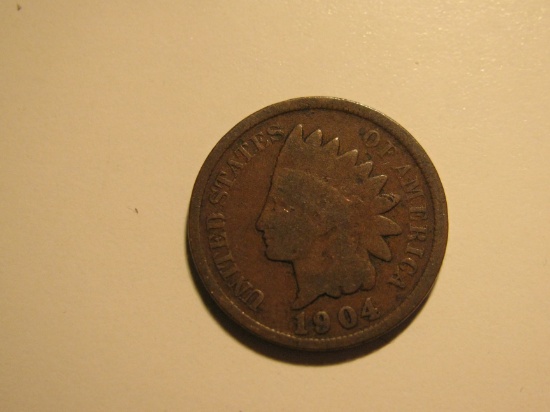 US Coins: 1904 Indian Head