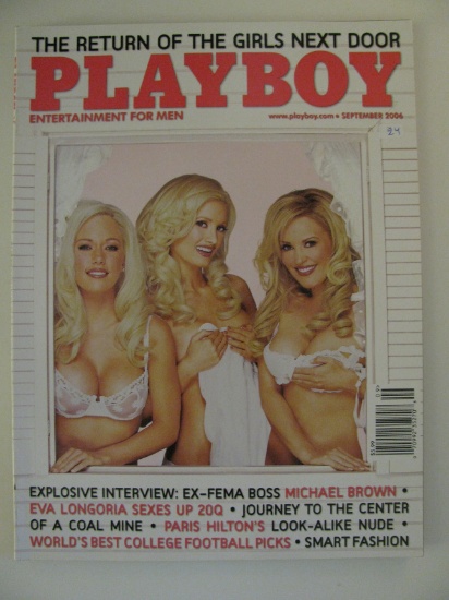 September 2006 Playboy Magazine