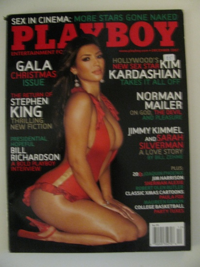 December 2007 Playboy Magazine